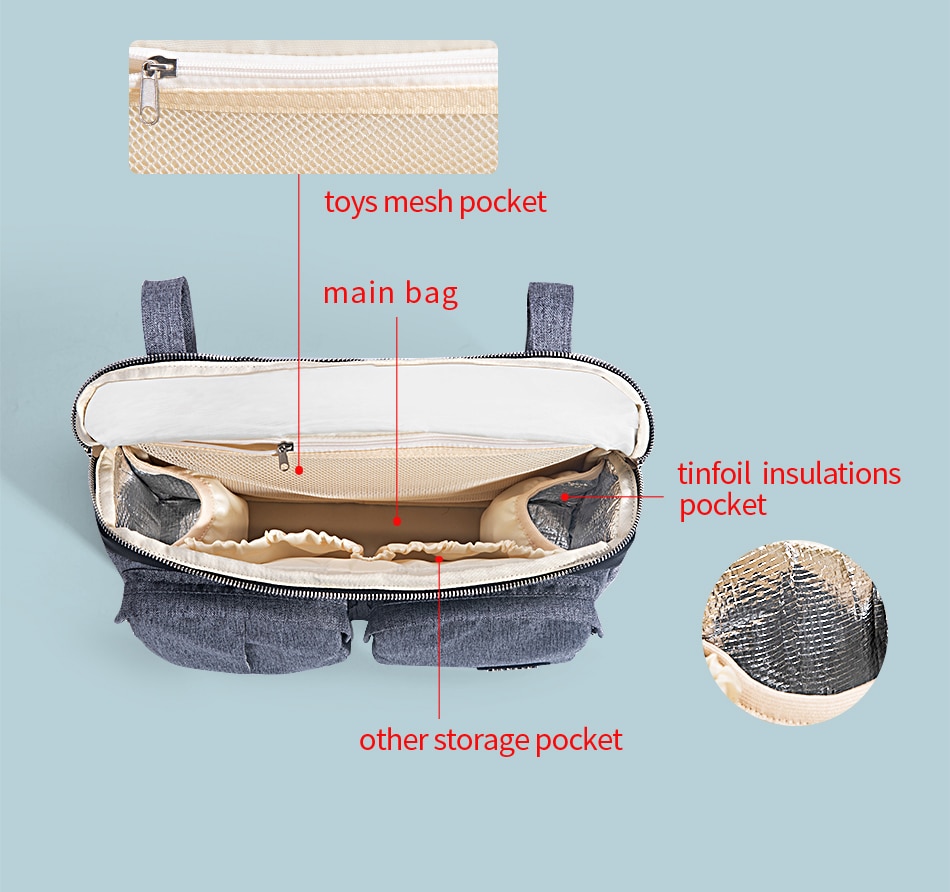 Nappy Bag Portable Diaper Sling bag